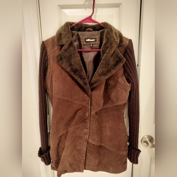 Y2k Style Leather Jacket Dollhouse - Picture 3 of 6